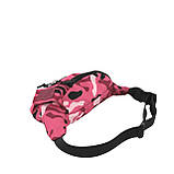 Велика тактична бананка, напоясна сумка, нагрудна сумка Стохід Рожевий мультикам, фото 2