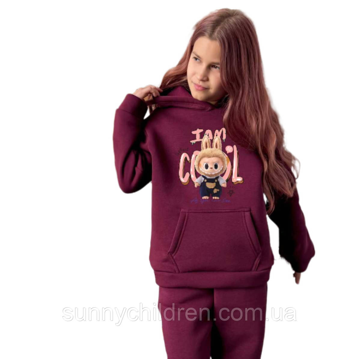 Худі Лабубу для дівчаток, pop-art