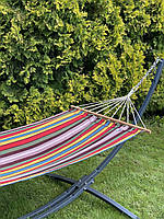 Одномісний гамак RIO XL Класичний 200х100 з планкою WCG