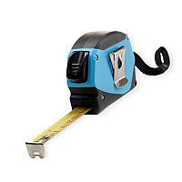 Рулетка 5м x 19мм гумова, стопор полотна APRO