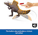 Фігурка динозавра Спінозавра зі звуком Неймовірна атака Світ Юрського періоду Jurassic World Mattel, фото 3