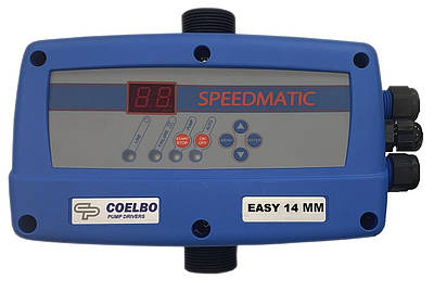 Частотний перетворювач для насосів 220 В, до 14 А, 50/60 Гц, проточного типу, Coelbo Speedmatic Easy 14MM (Іспанія)