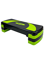 Степ-платформа WCG EasyStep 3-ступенева Зелена