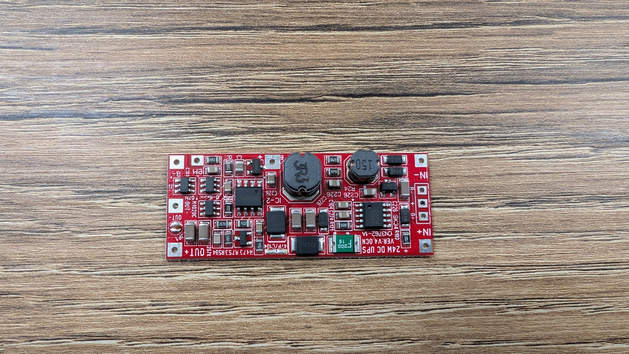 Плата  ДБЖ UPS безперебійник для роутера 12V - 15V 24W, фото 1