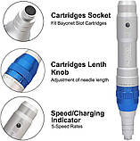 ALIWOD Microneedling Pen Бездротова електрична машина Набір інструментів для відновлення шкіри 6 шт. 36 шт. Картриджі L709, фото 5