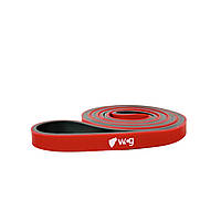 Резинка-еспандер WCG Two Colors 6-18 кг для тренувань та фітнесу Level 1 (13 мм)