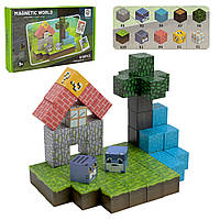 Магнітний конструктор арт. Z011A   62дет. короб. 22*3*13см