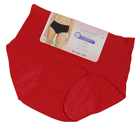 Високі труси для критичних днів 2XL червоні Ouno 10240