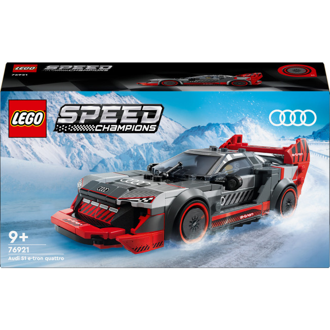 Конструктор LEGO Speed Champions 76921 Автомобіль для перегонів Audi S1 e-tron 7*26*14см 274дет, фото 1