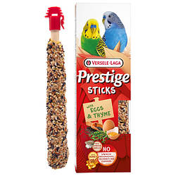 Versele-Laga Prestige Sticks Small Parrot Eggs & Thyme - Ласощі для хвилястих папуг яйця та чебрець 1 уп