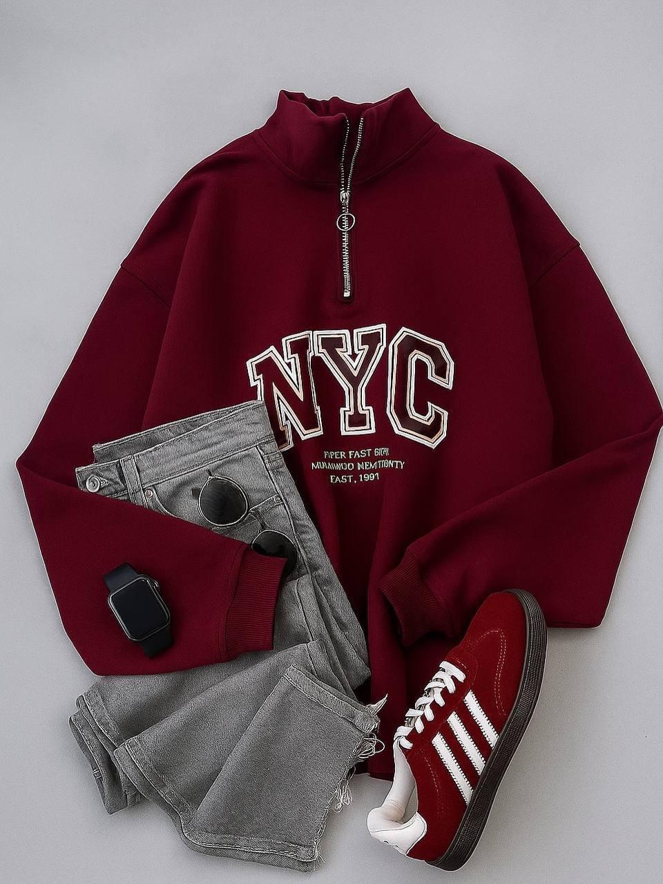 Жіноче худі ; Колір : чорний, бордо , шоколад , білий   ; Розмір : 42/46 48/52;, фото 1