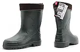 Чоботи чоловічі для зимової риболовлі р.44 (28.5 см) Lemigo Польща Теплі якісні гумові чоботи зимові піна з утеплювачем, фото 4