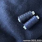 Пальтово-костюмна вовна, синій колір, фото 6