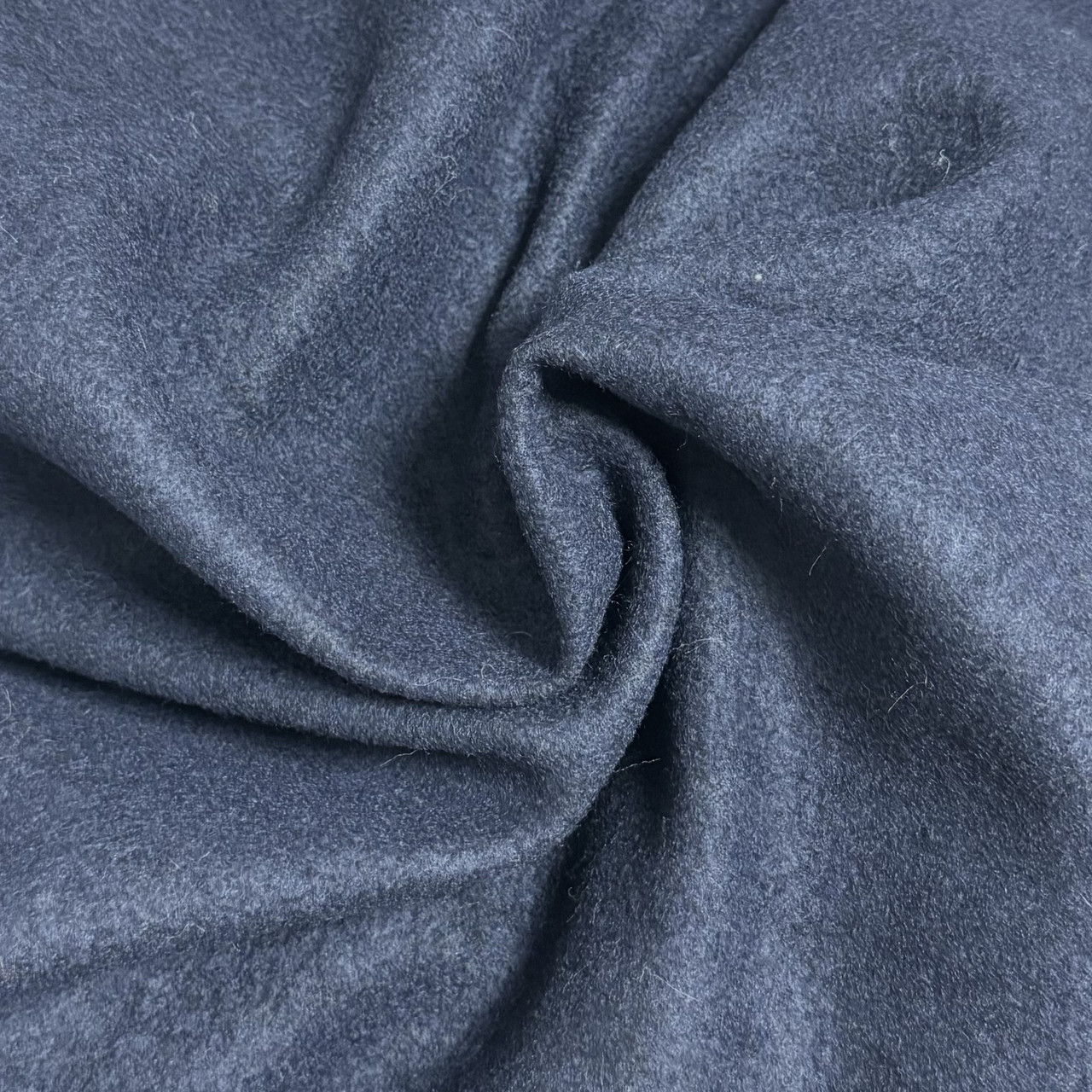 Пальтово-костюмна вовна, синій колір, фото 1