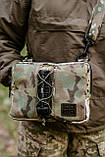 Сумка через плече, тактична сумка кросбоді з великою панеллю для патчів Стохід Мультикам, фото 2