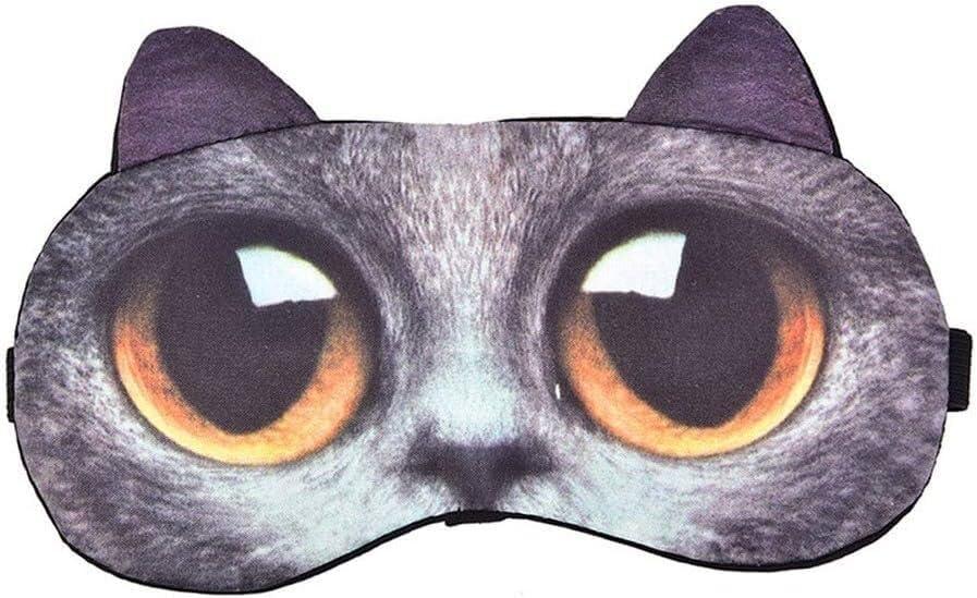 Маска для сну 3D Animal Faces кіт, фото 1