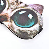 Маска для сну 3D Animal Faces кіт, фото 3