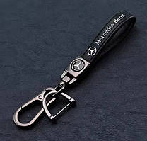 Тримач ключів брелок для автомобіля Mersedes-Benz чорний