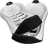 Підошва з гумового матеріалу для жіночого взуття Крос-50, розмір: 36-41, Біло-чорного кольору, фото 4