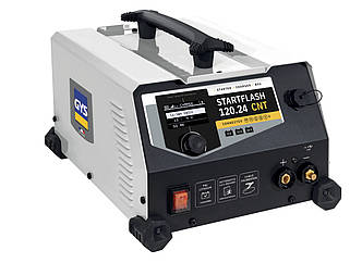 Пускозарядний пристрій STARTFLASH 120.24 CNT інверторної технології 6/12/24V, 300 A (Франція)