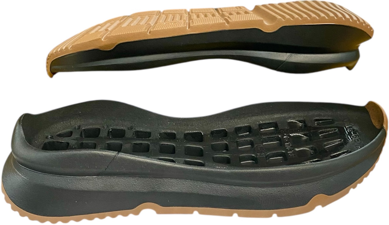 Підошва з EVA(ЕВА) матеріалу для жіночого взуття Оніка-6, розмір: 36-41, Чорно-коричневого кольору, фото 1