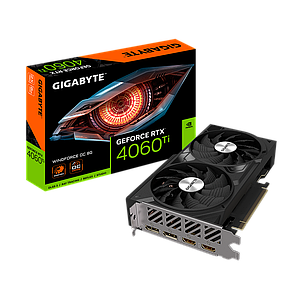 Відеокарта GeForce RTX 4060 Ti 8GB Gigabyte WindForce OC (GV-N406TWF2OC-8GD), фото 1