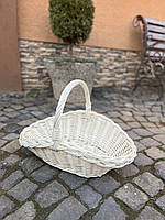 Корзина в білому кольорі для дров🪵