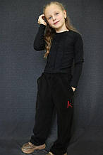 Дитячі штани унісекс "Ягуар" Чорні