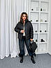 Жіноча куртка евро-зима великого розміру Україна Розміри: 48-50, 52-54, 56-58, 60-62, фото 6
