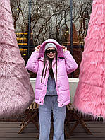 Жіноча зимова куртка пуховик до мінус 10° Арт. 4086А700 42/46 Чорний