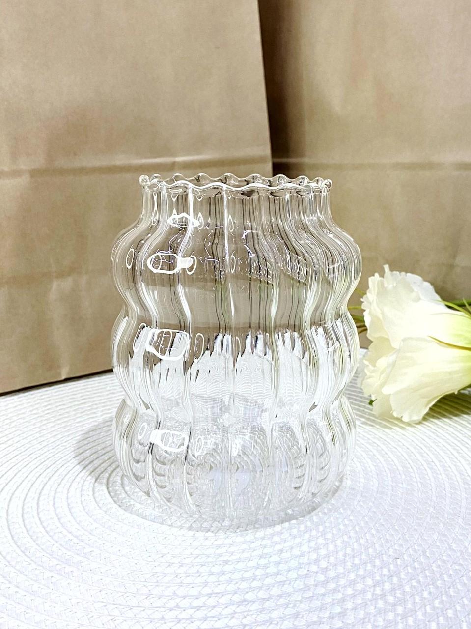 Склянка скляна Істамбул 580 мл 9х12 см, фото 1