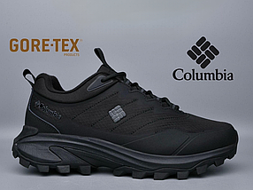 Чоловічі термо кросівки Columbia Montrail Waterproof Full Black чорні утеплені водостійкі