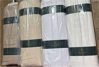 Тюль жакард з візерунком ромбик, в кухню. зал