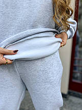 Тепле худі на флісі оверсайз батал великого розміру Розміри: 48-50, 52-54, 56-58, 60-62, фото 4