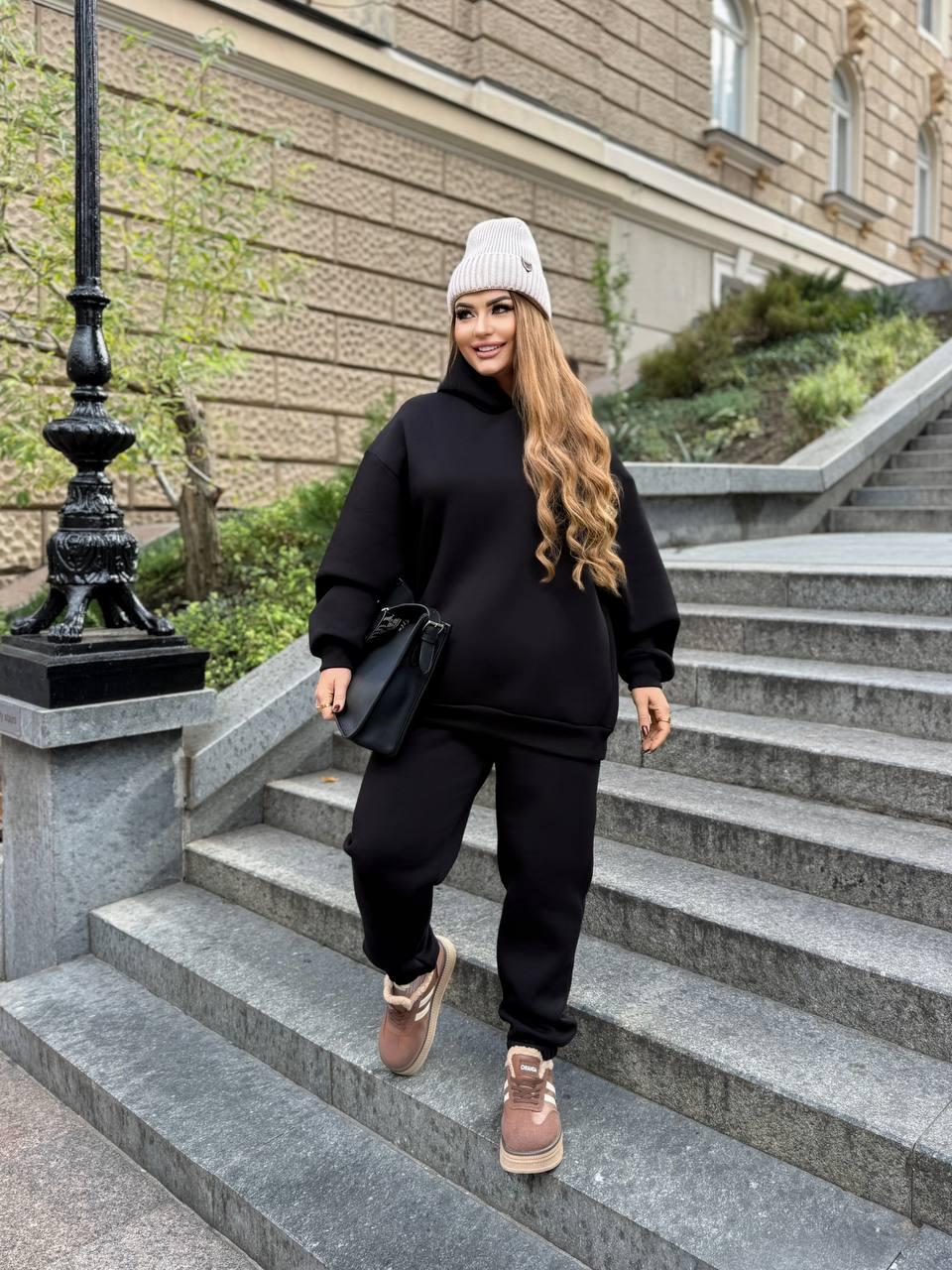 Тепле худі на флісі оверсайз батал великого розміру Розміри: 48-50, 52-54, 56-58, 60-62