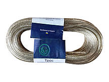 Трос металополімерний у оболочці господарський, 4мм, 20м