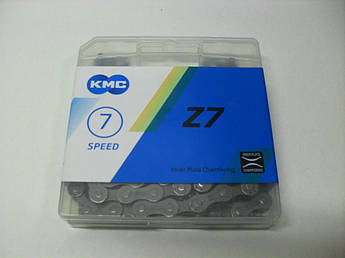 Ланцюг велосипедна 116 ланок z7 цп-кмс-012 gray/brown box