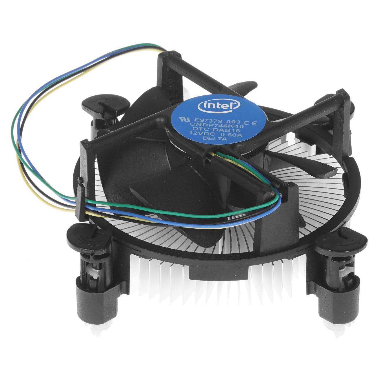 Кулер процесорний Intel — система охолодження CPU LGA 775/1150/1155/1156/1200 4-pin для ПК