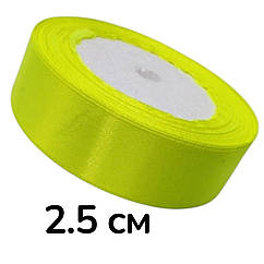 Атласна стрічка 2.5 см (23 м) оптом