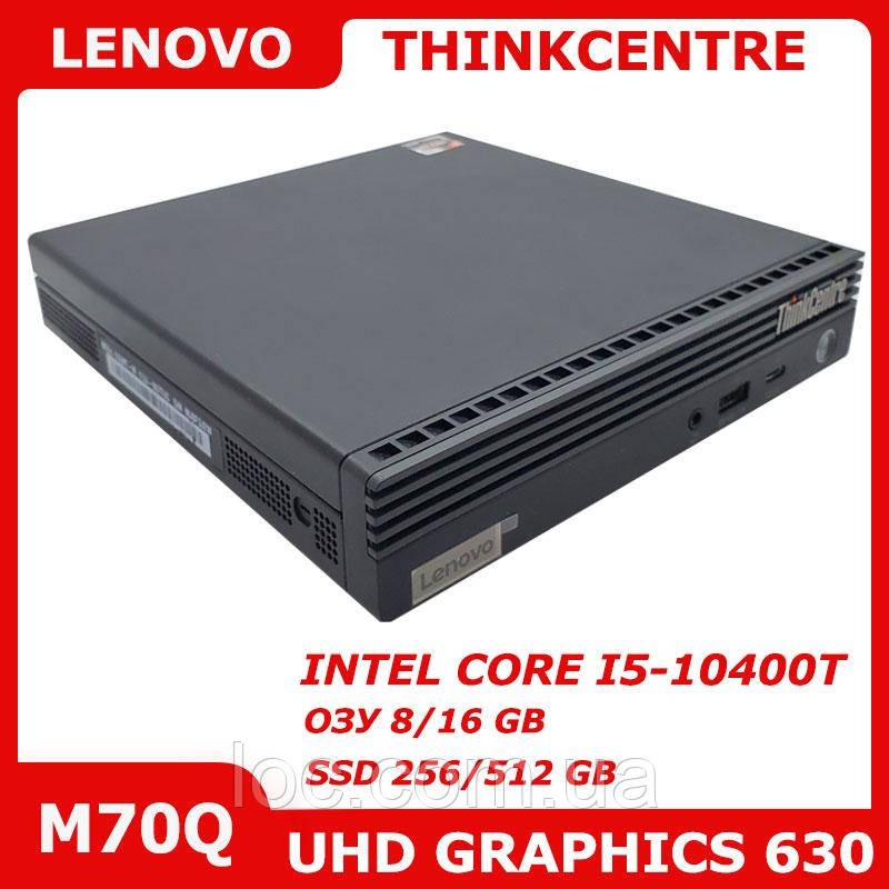 Lenovo ThinkCentre M70Q i5-10400T 8/256 GB DisplayPort HDMI WiFi+Bluetooth, фото 1