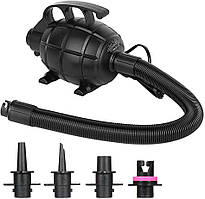 Irfora Портативний електричний насос 500 Вт Повітряний матрац Насос Повітряне ліжко Басейн Іграшковий пліт Човен Швидке надувне