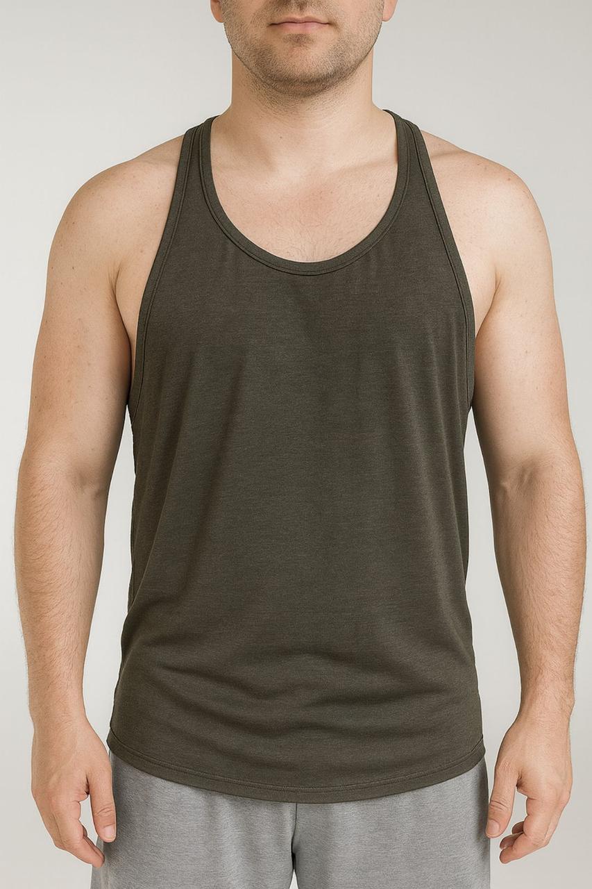 Майка чоловіча борцівка AirFlex Apmi хакі, фото 1