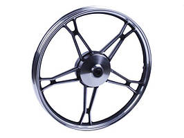 Диск передній литий, барабанне гальмо 17*1,2 (black) 2,5kg — Дельта/Альфа (код 1687)