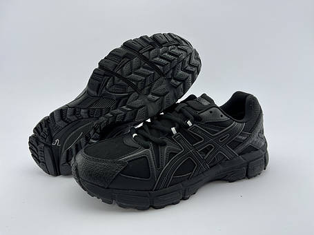 Чоловічі термо кросівки Asics Gel-Kahana 8 Cordura Full Black чорні утеплені водостійкі, фото 1
