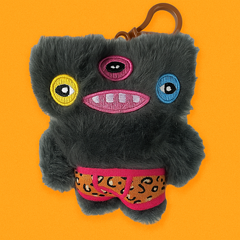 Мʼяка іграшка брелок Fuggler без зубів 12 см