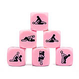 Гральний кубик Pictogram Kamasutra Dice, 20 мм, фото 2
