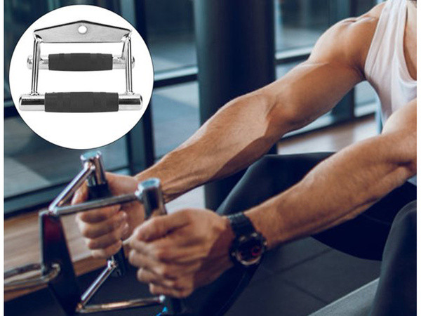 Подвійна трикутна ручка для підвісного підіймача нижня сталева тренування