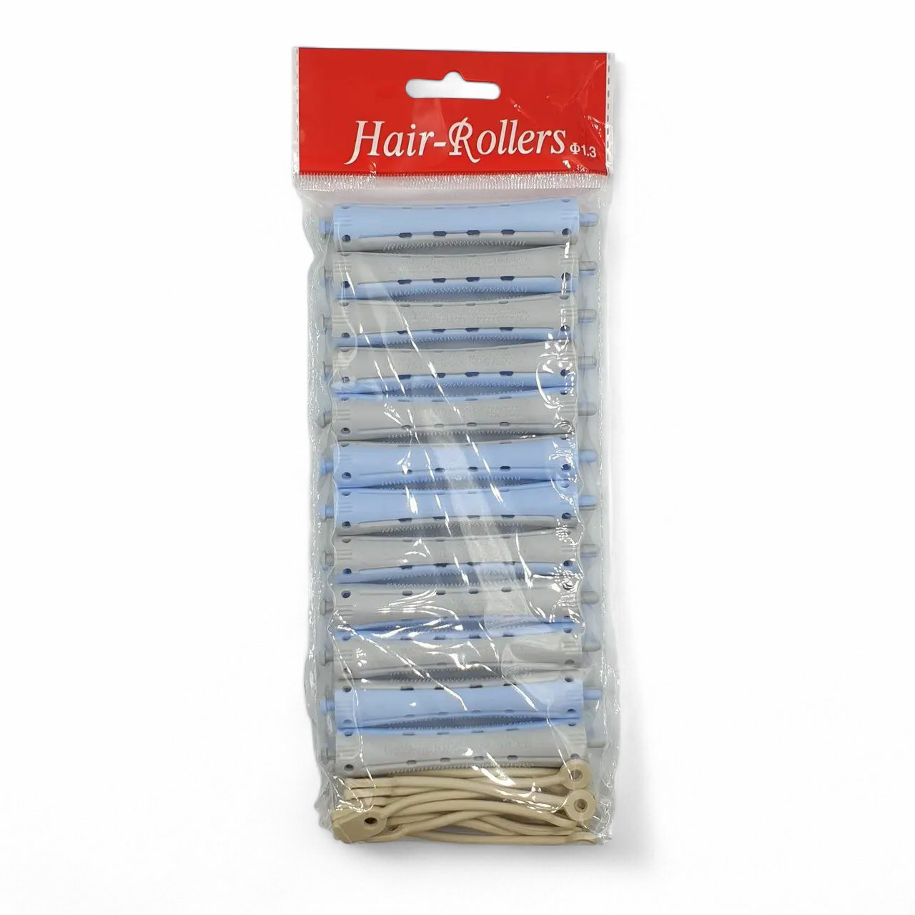 Бігуді-Коклюшки PROFLINE для Хімічної Завивки (Холодна Хвиля) – 12 шт., Довгі (81 мм), ø 13 мм, Сіро-Блакитні. Арт GB1291, фото 1
