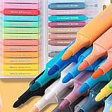 Набір акрилових маркерів 48 шт для малювання та творчості, маркери для тканини, дерева та кераміки в пластиковому кейсі, фото 5