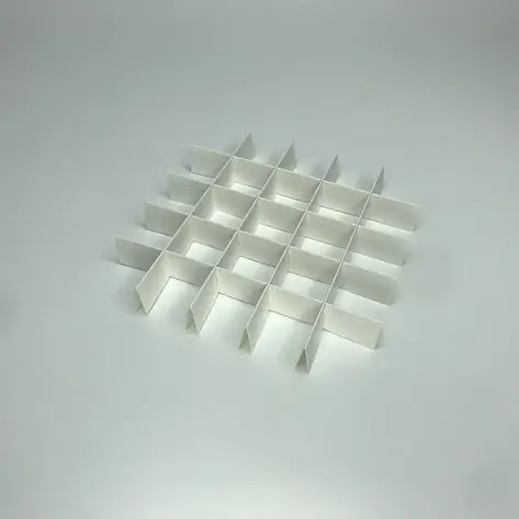 Вставка на 25 комірок (5х5 см, висота 3 см) в коробку 25х25х9 см, фото 1